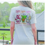 Simply Southern Simply Southern Short Sleeve Happy Everything Ash Grey