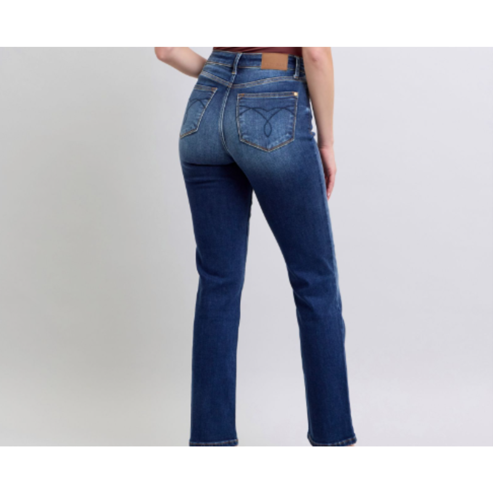 Judy Blue Judy Blue Vintage Dark Wash Thermal Straight 82631