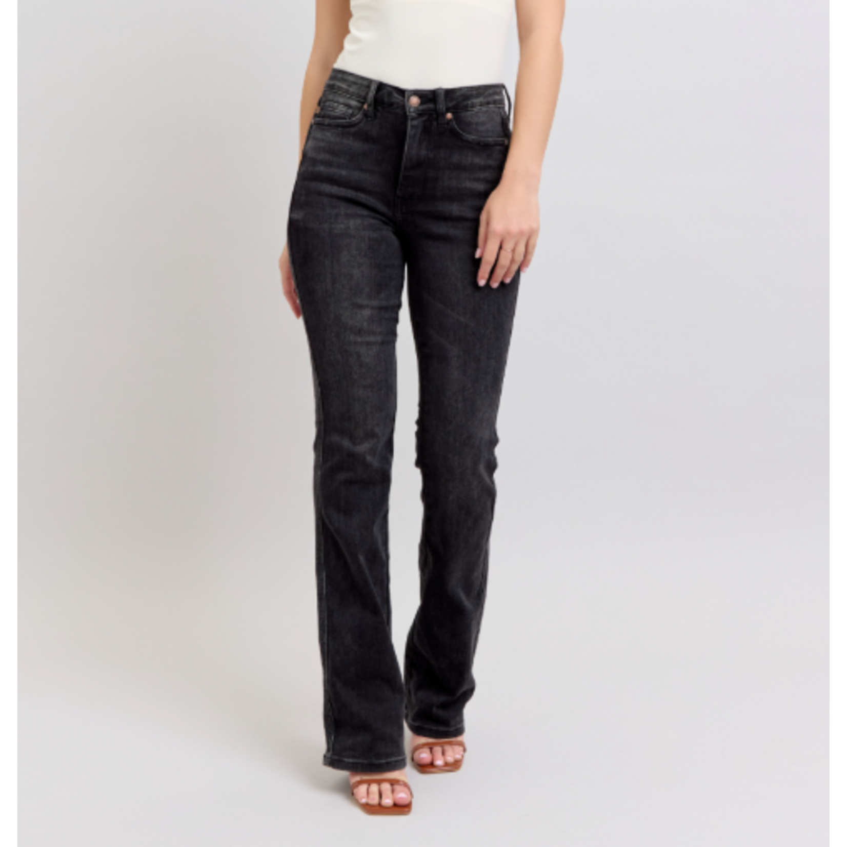 Judy Blue Judy Blue HW Tummy Control Bootcut Black Regular 88787