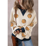 Lovesoft Lovesoft Sequin Basketball Crewneck