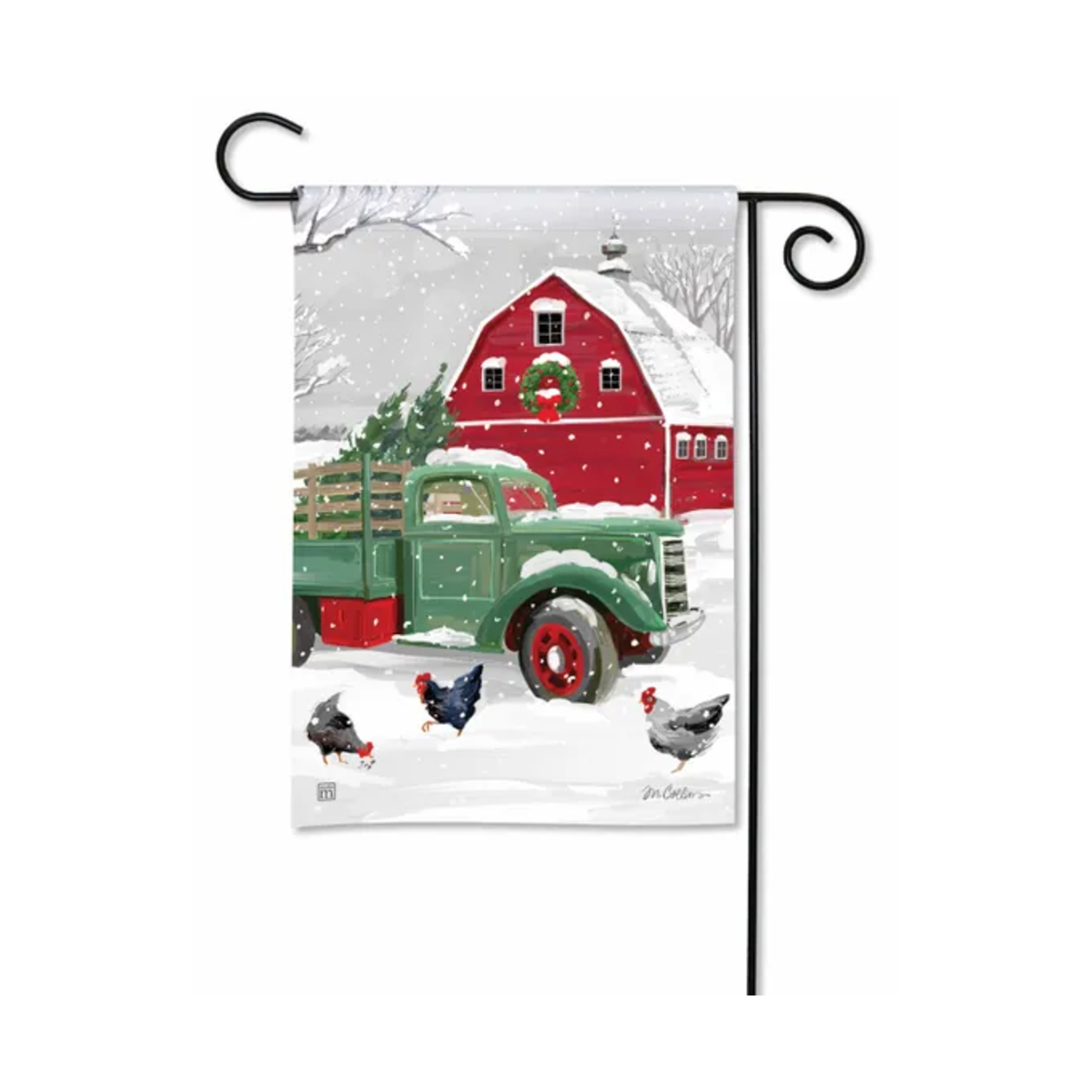 Studio M Hillsboro Farm Garden Flag