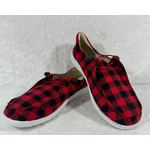 Corkys Corky's Kayak Slip On Red Plaid
