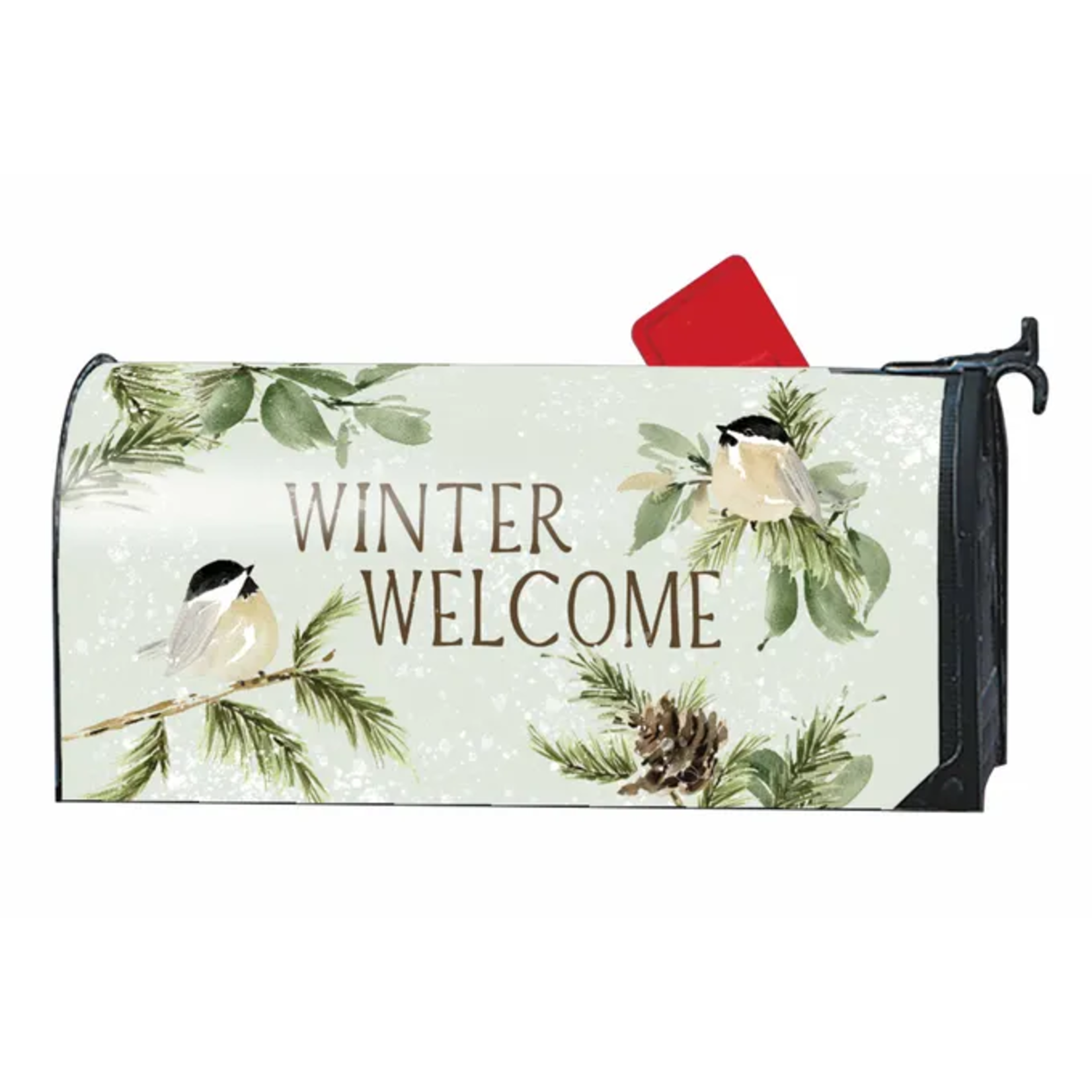 Studio M Winter Chickadee Mail Wrap
