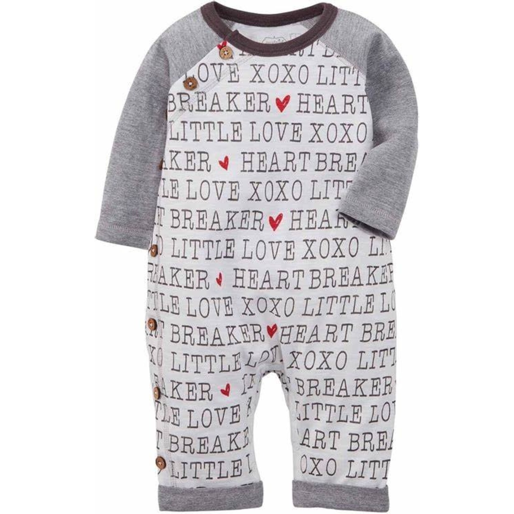 Mudpie Mudpie Heartbreaker Sleeper 0-3M