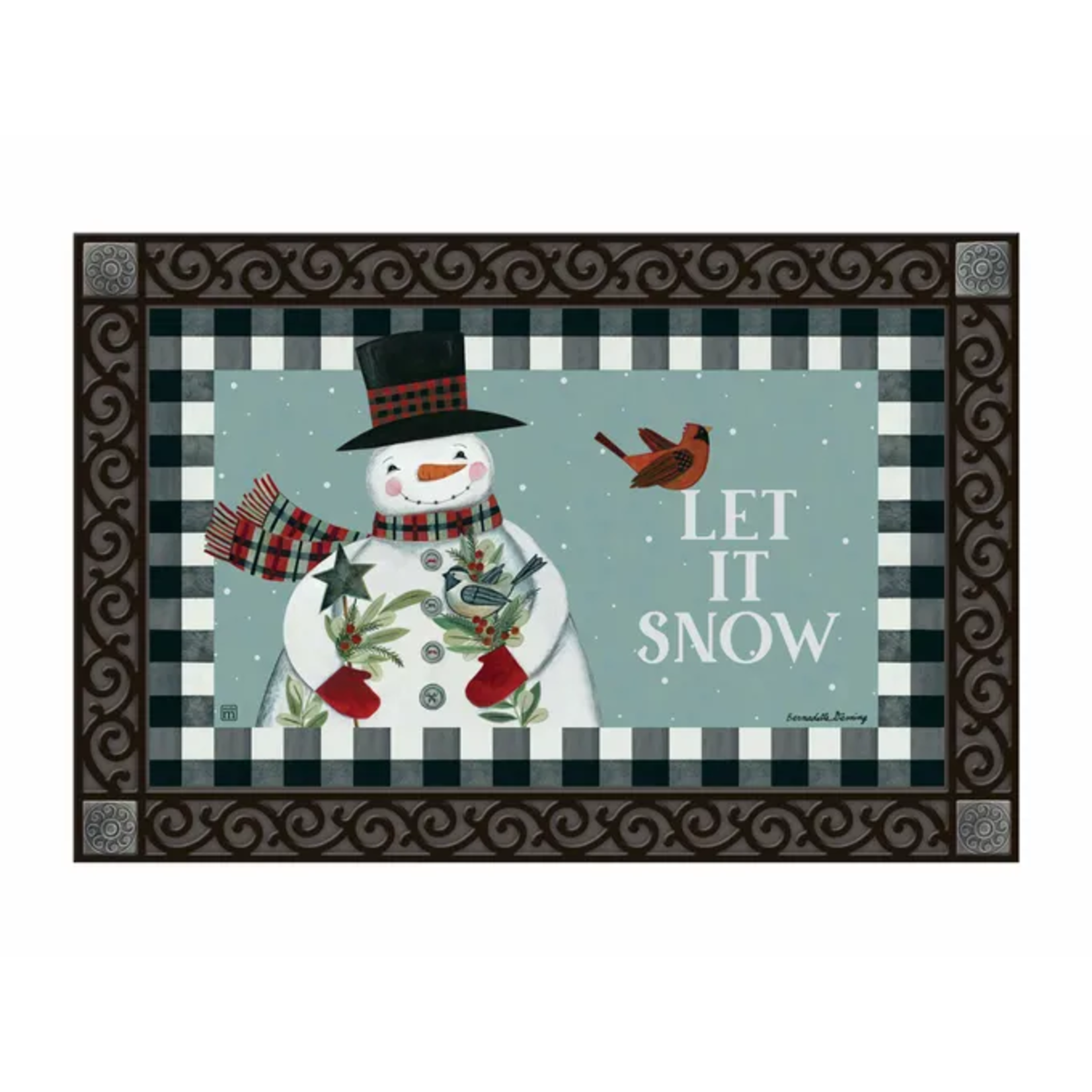 Studio M Holly Snowman MatMate