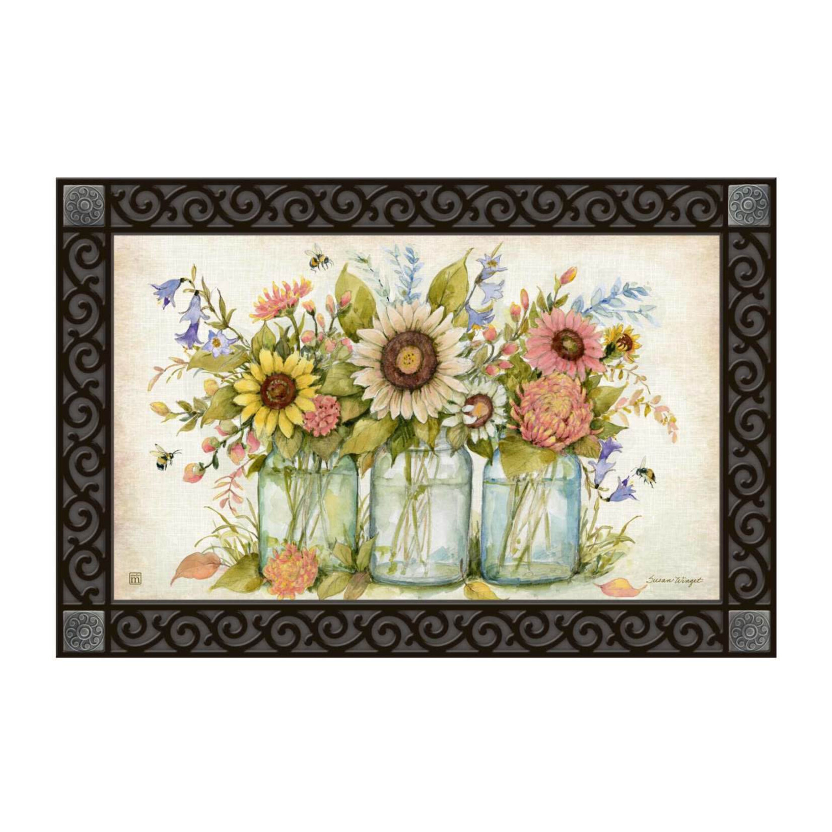 Studio M Bee Spring Bouquet MatMate
