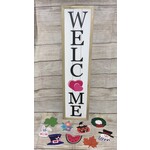 Gerson Wood Porch Sign w/Seasonal Magnets