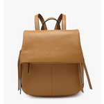 Jen & Co Jen & Co Adley Foldover Backpack Tan M2468