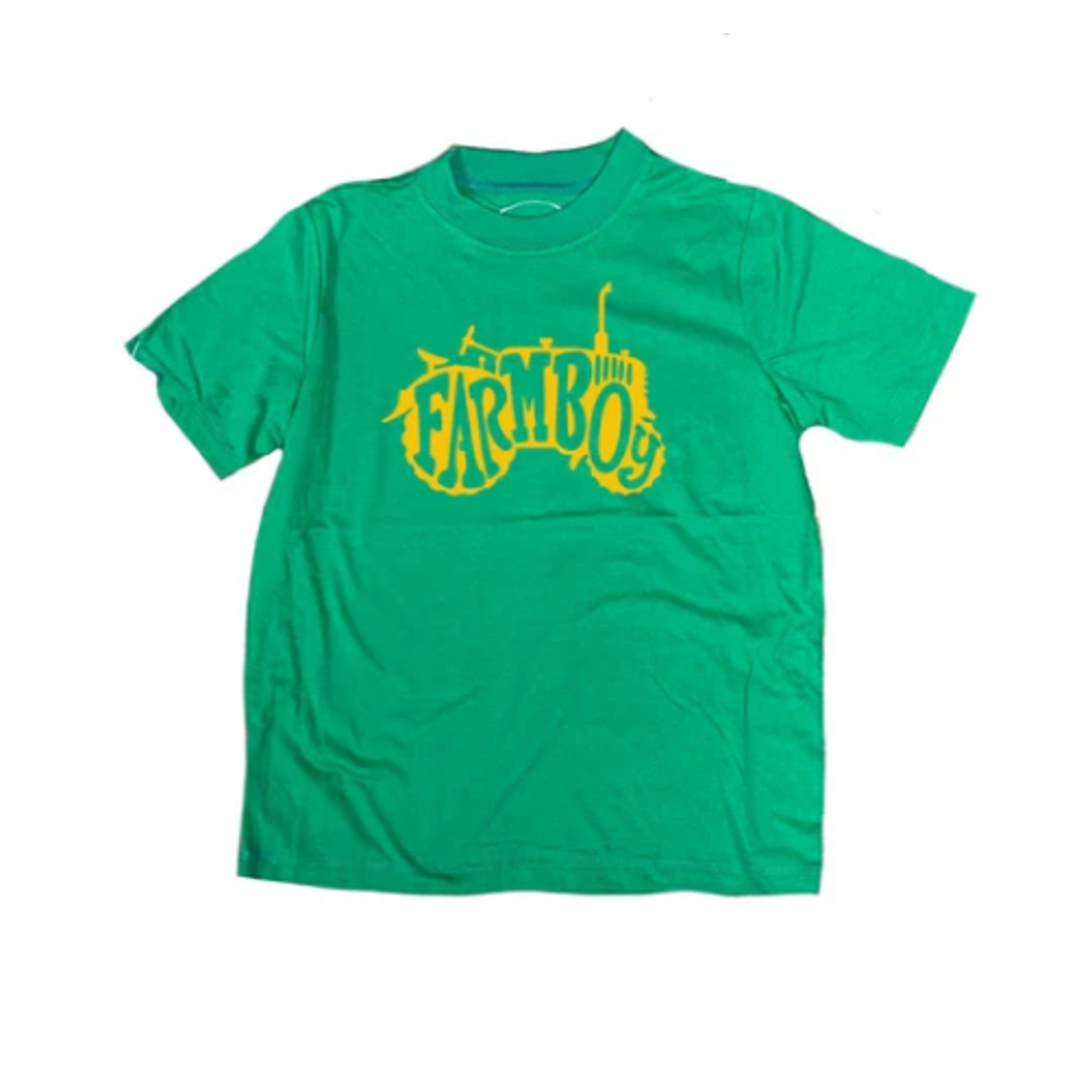 Jane Marie Jane Marie Kids Farmboy Short Sleeve Shirt Kelly Green