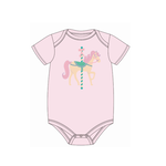 Jane Marie Jane Marie Kids Carousel Horse Onesie