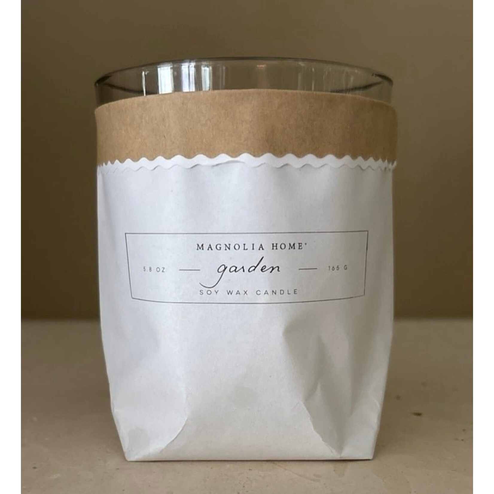 Magnolia Magnolia Home Kraft Bagged Candle Garden