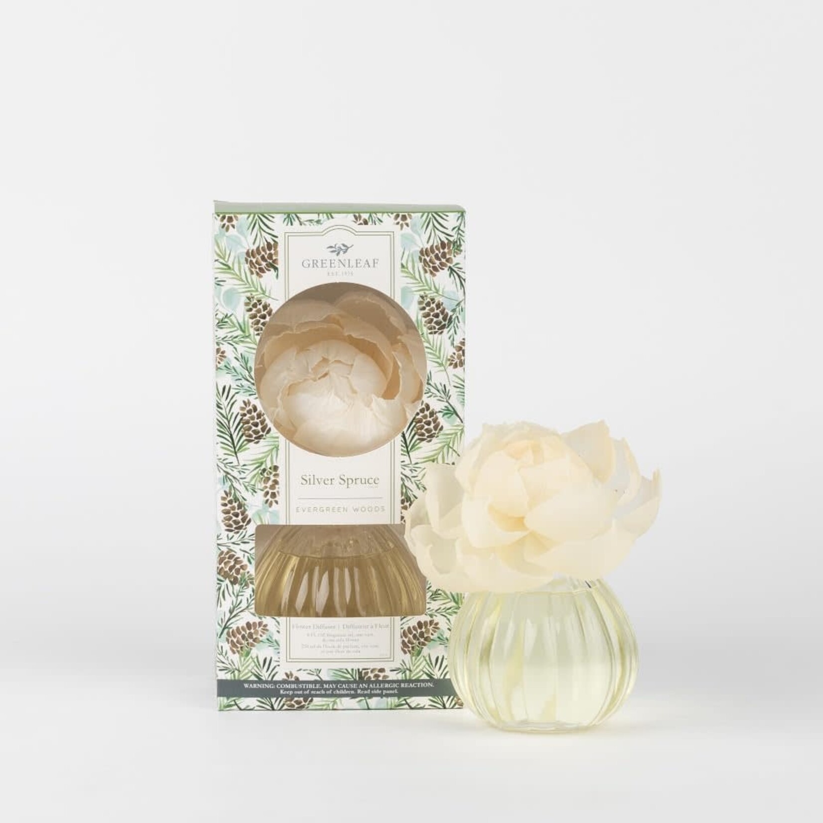 Greenleaf Greenleaf Flower Diffuser Silver Spruce
