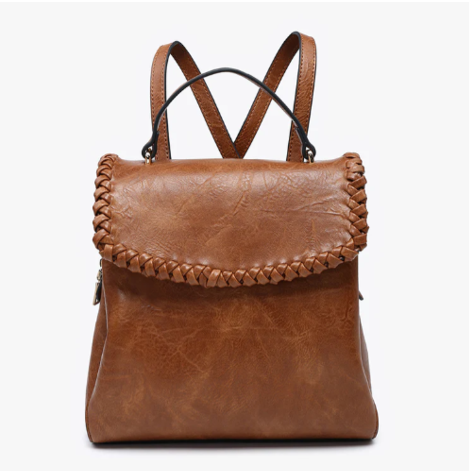 Jen & Co Jen & Co Blossom Backpack Brown BP2473