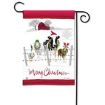 Studio M Holiday Greeters Garden Flag