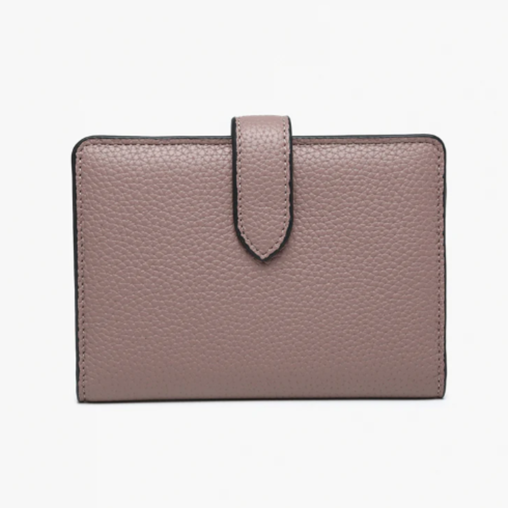 Jen & Co Jen & Co Jane Snap Wallet Dark Mauve M2612