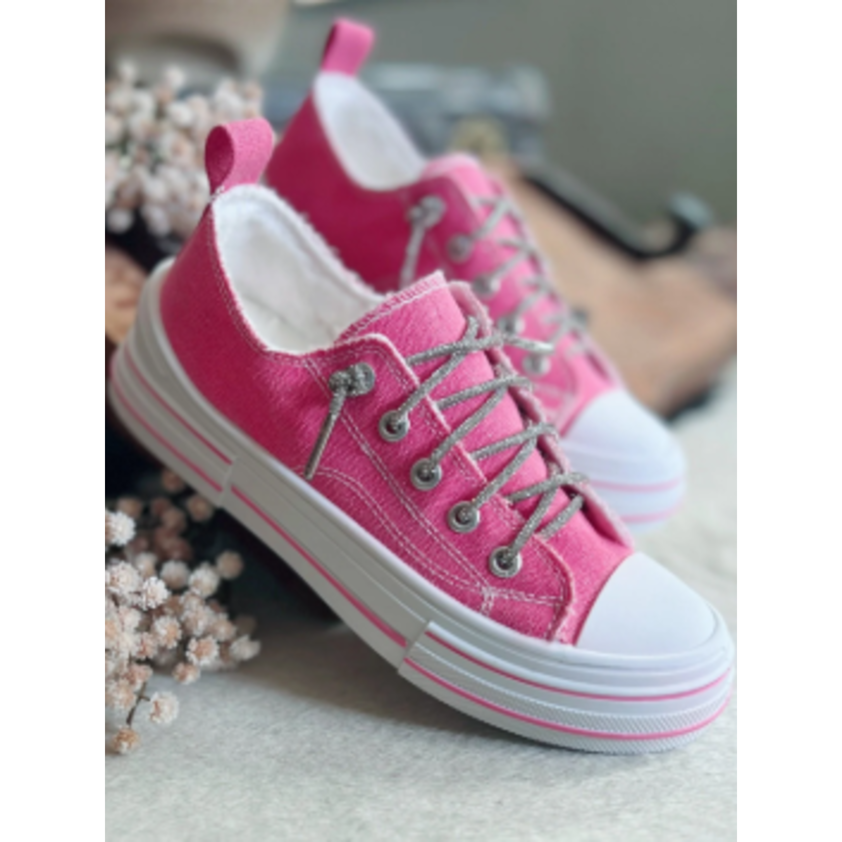 Very G Very G Aman Sparkle Sneaker Pink