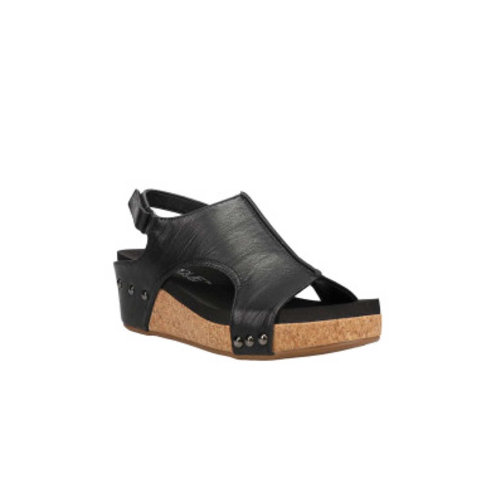 Corkys Corky’s Volta II Wedge Black Smooth