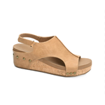 Corkys Corkys Volta ll Wedge Caramel Smooth