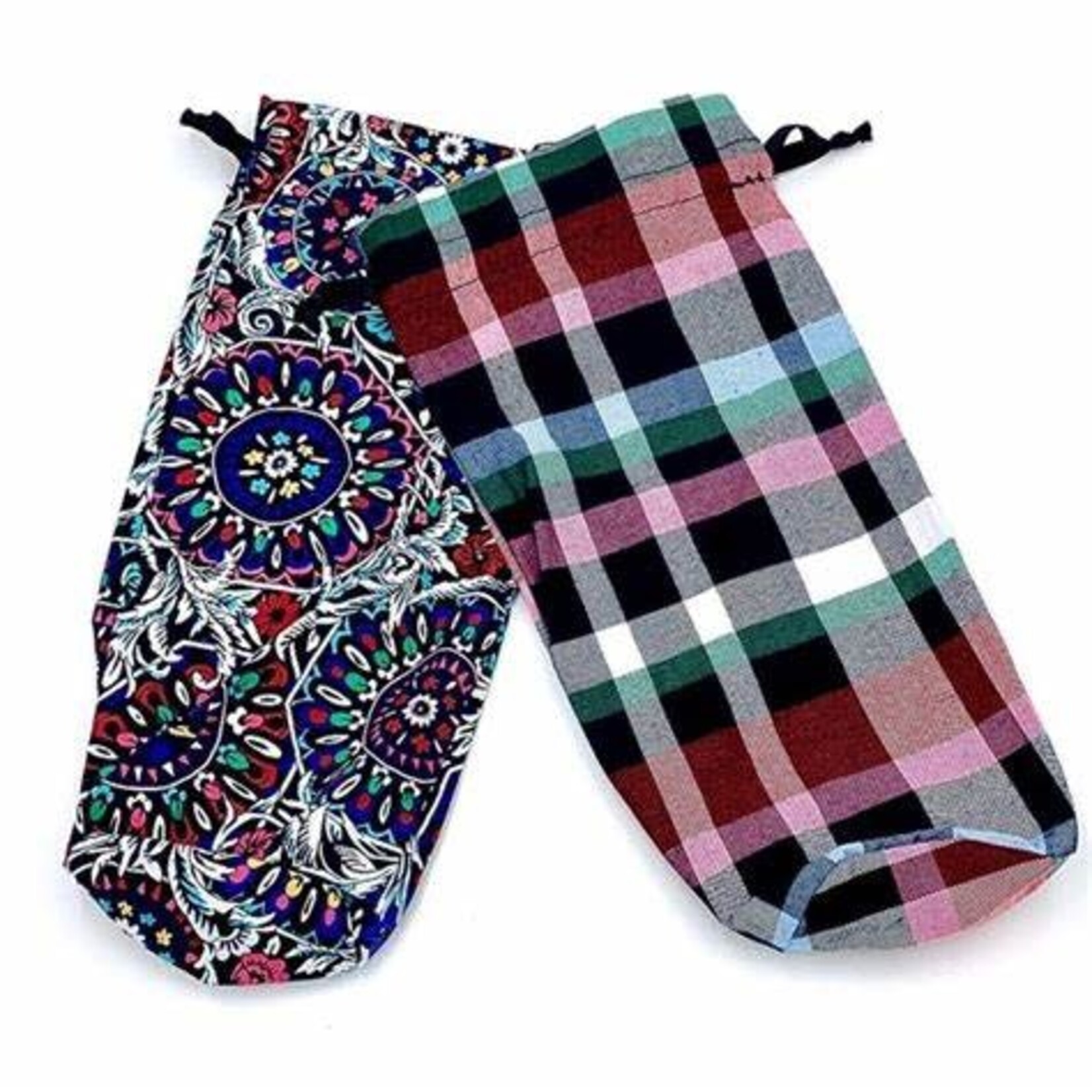 Vera Bradley Vera Bradley Bottle Gift Bag Set of 2 in Stained Glass Medallion