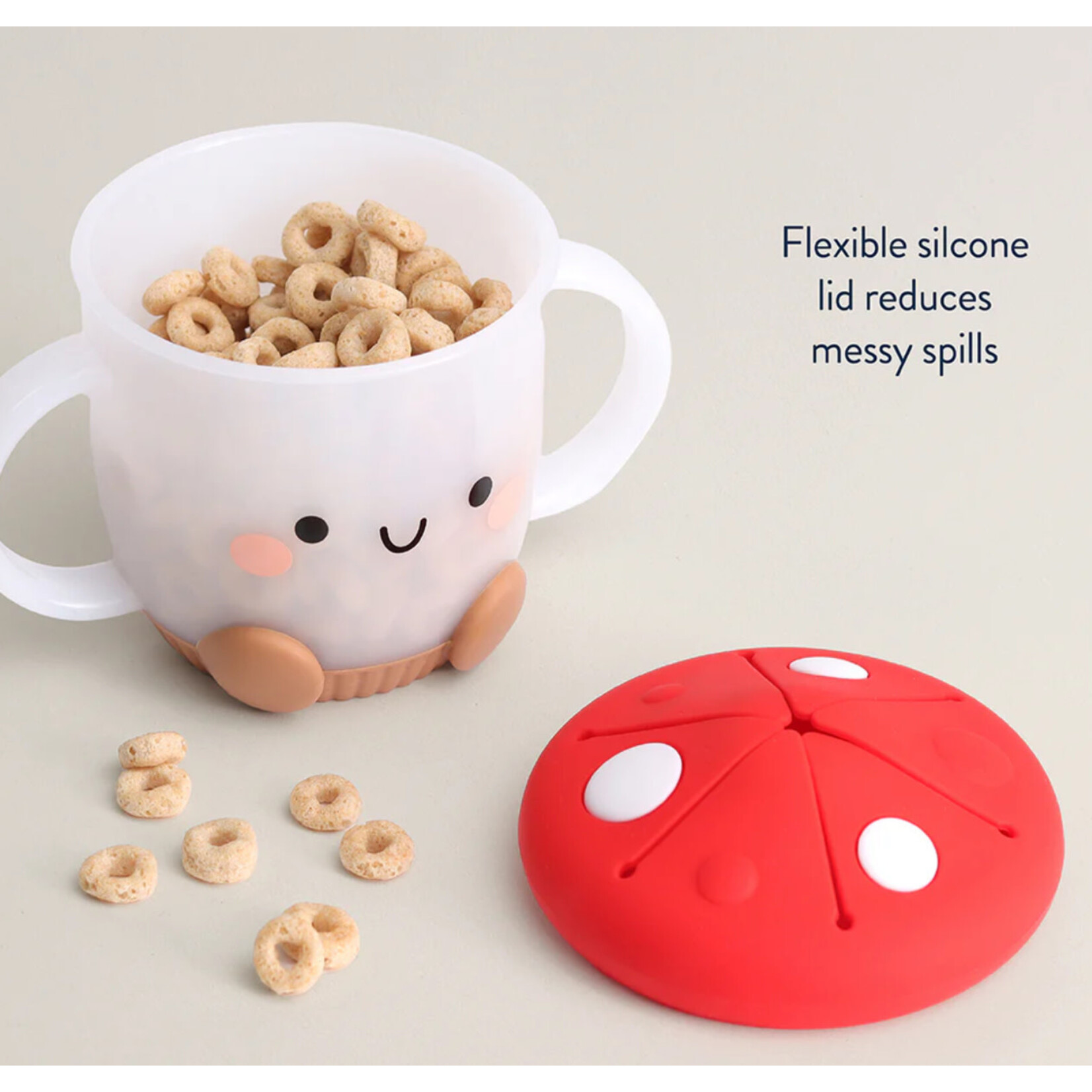 Itzy Ritzy Itzy Ritzy Itzy Snack Cup Mushroom