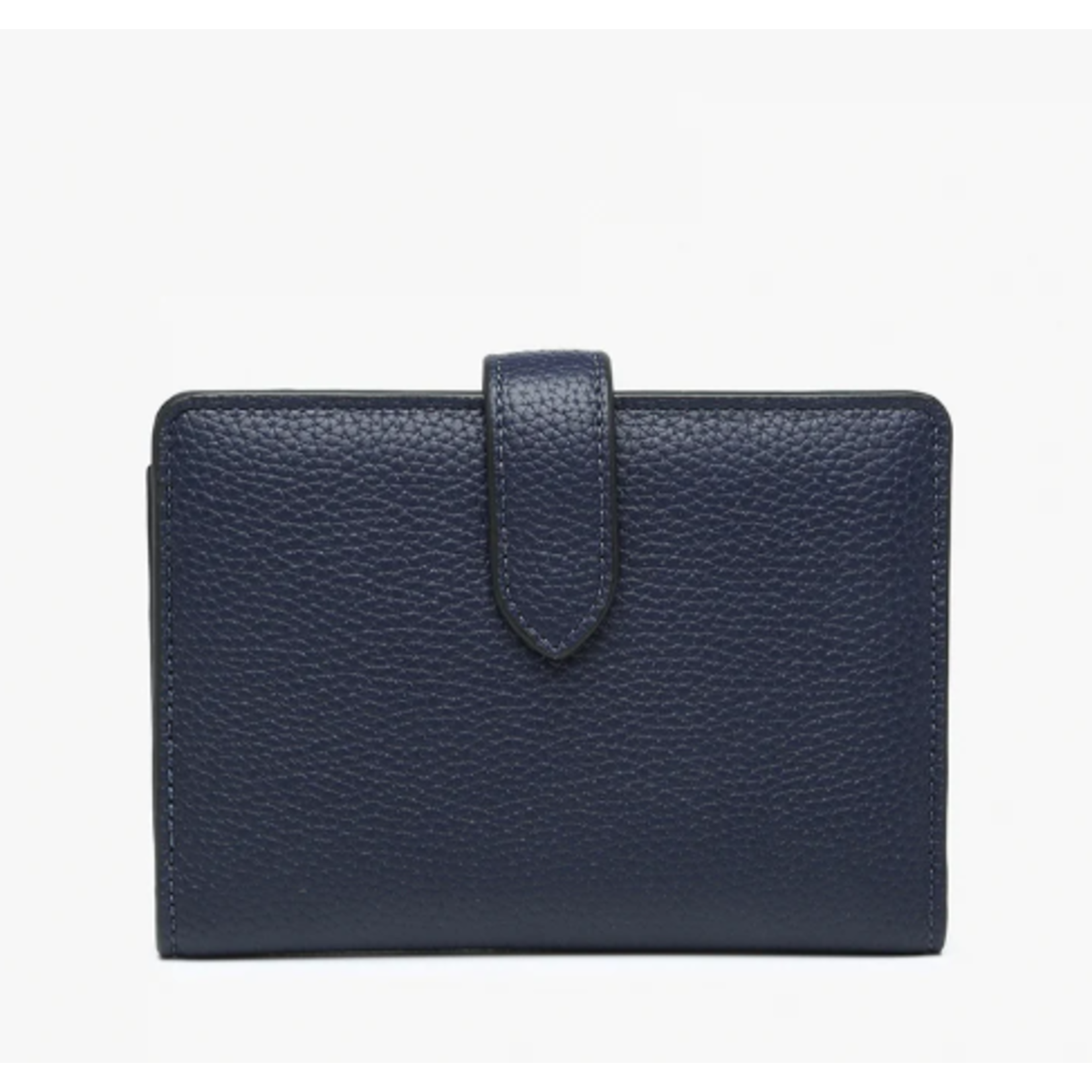 Jen & Co Jen & Co Jane Snap Wallet Navy WL2612