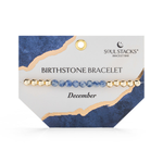 Soul Stacks Soul Stacks Birthstone Bracelet December