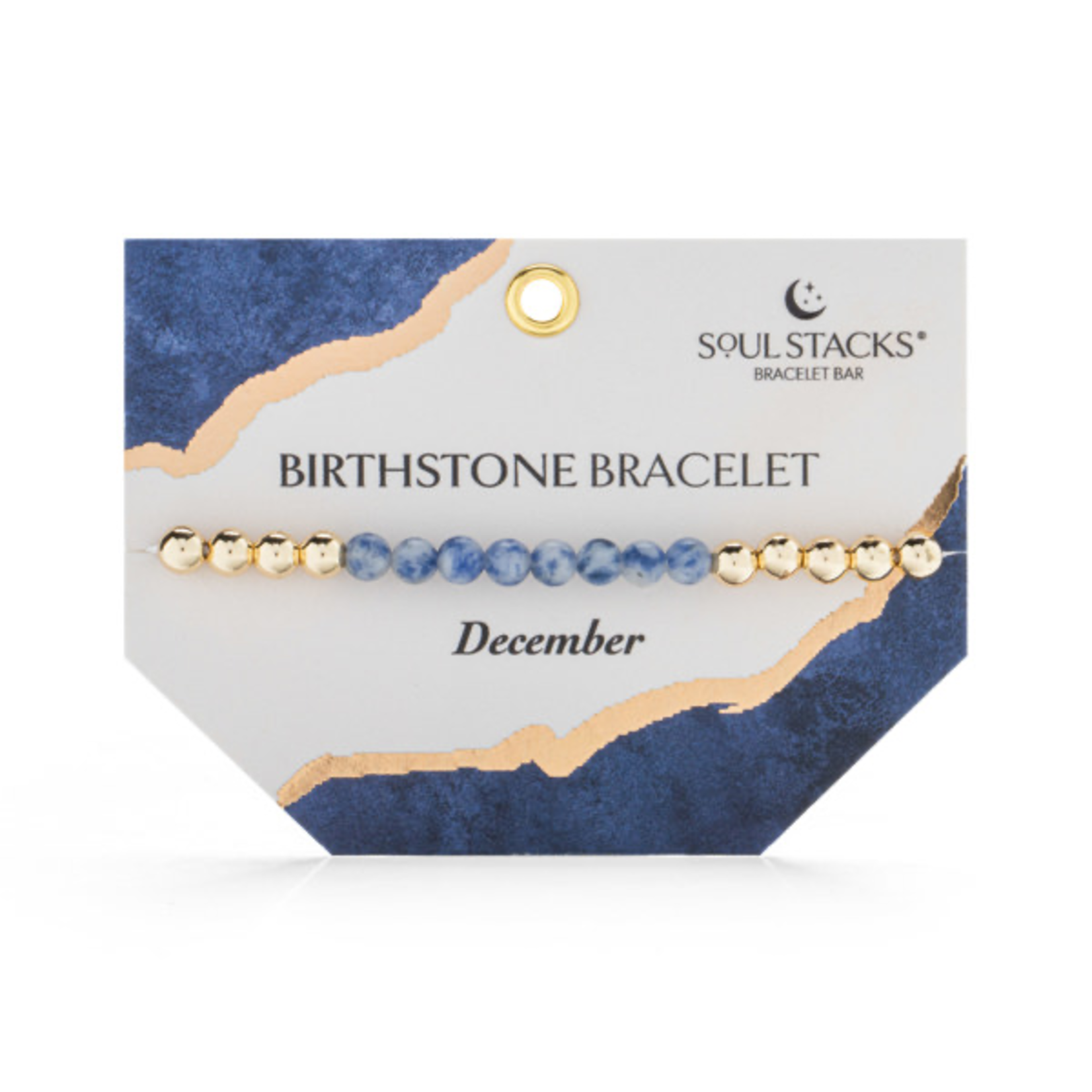 Soul Stacks Soul Stacks Birthstone Bracelet December
