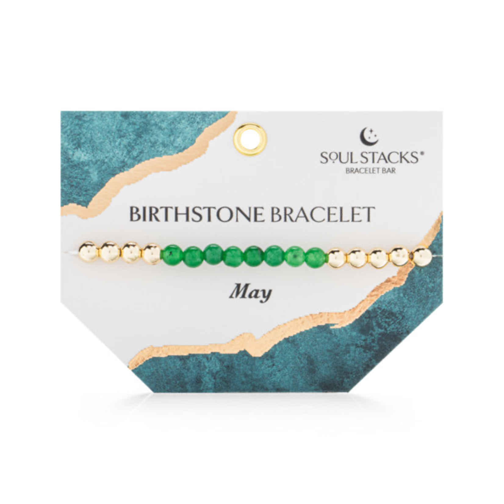 Soul Stacks Soul Stacks Birthstone Bracelet May