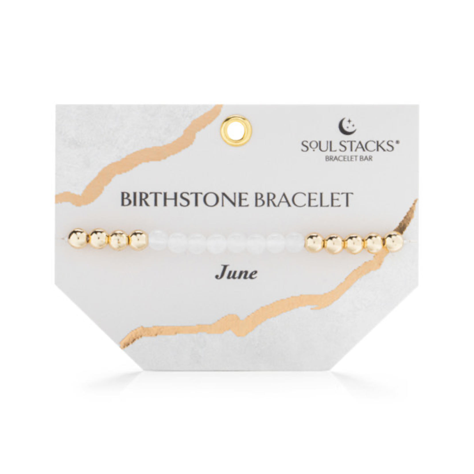 Soul Stacks Soul Stacks Birthstone Bracelet June