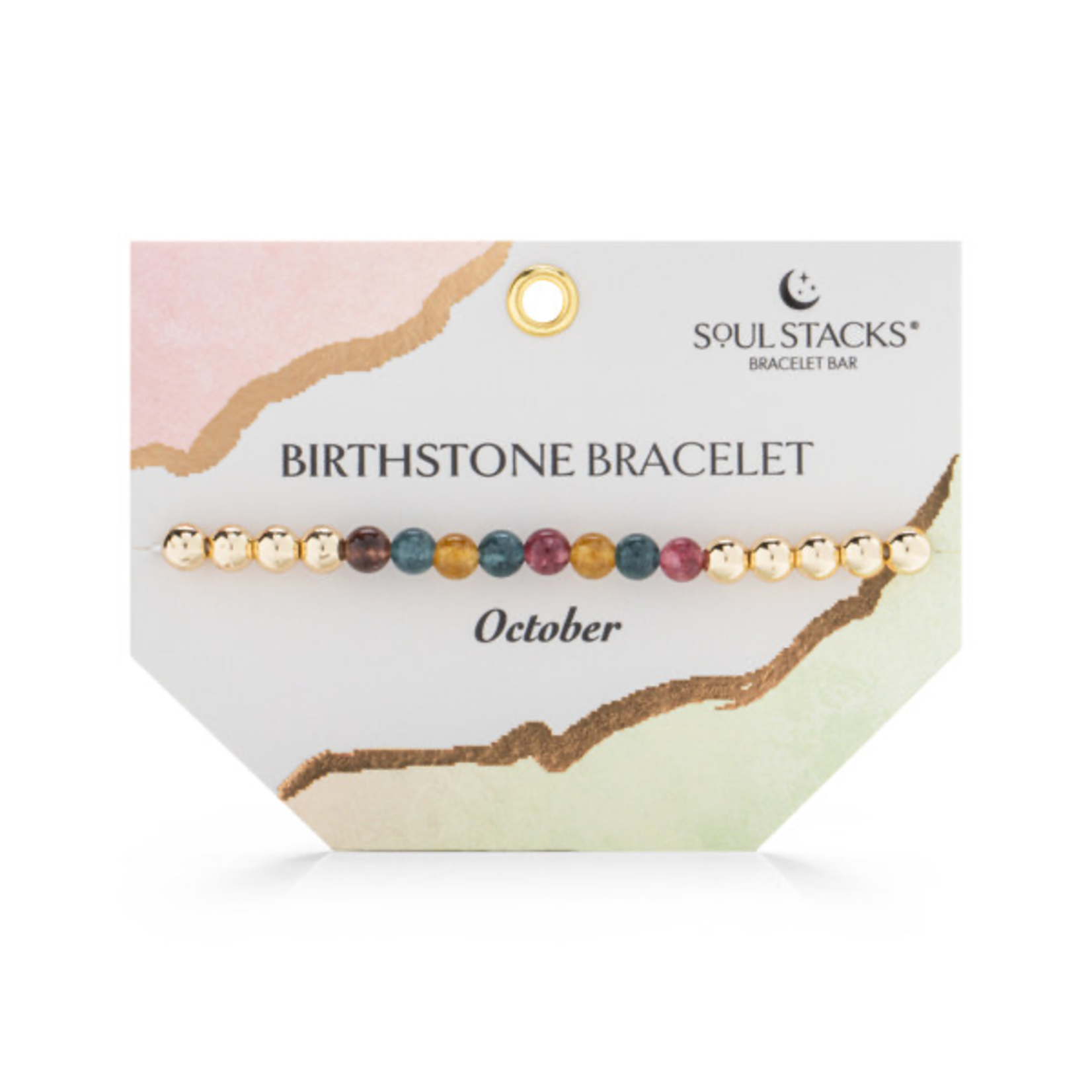 Soul Stacks Soul Stacks Birthstone Bracelet October