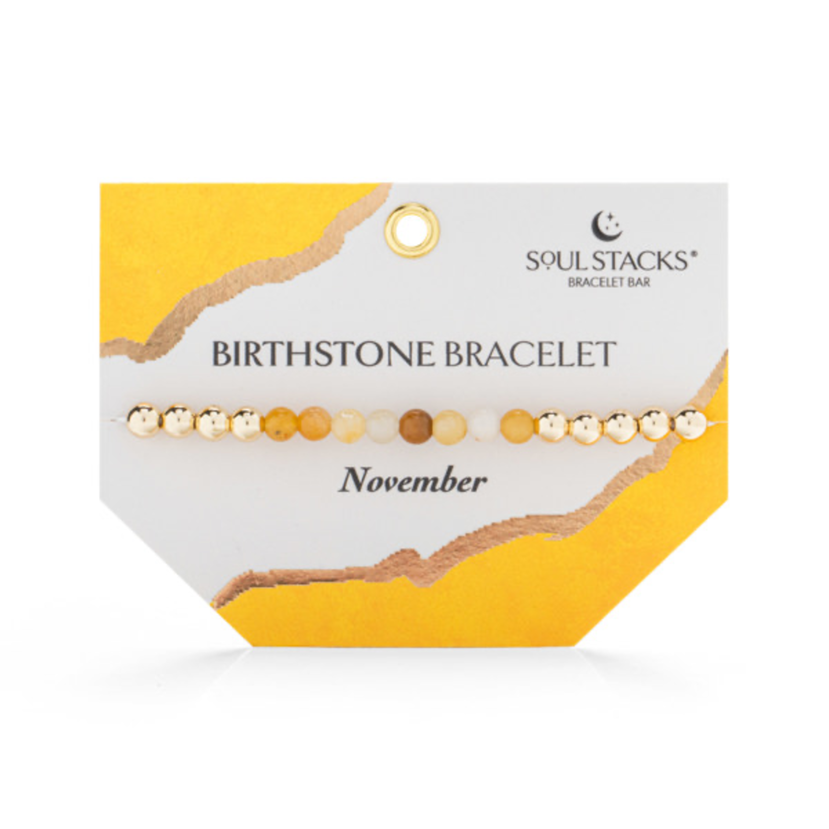 Soul Stacks Soul Stacks Birthstone Bracelet November