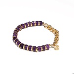 Soul Stacks Soul Stacks Chain Reaction Bracelet Amethyst