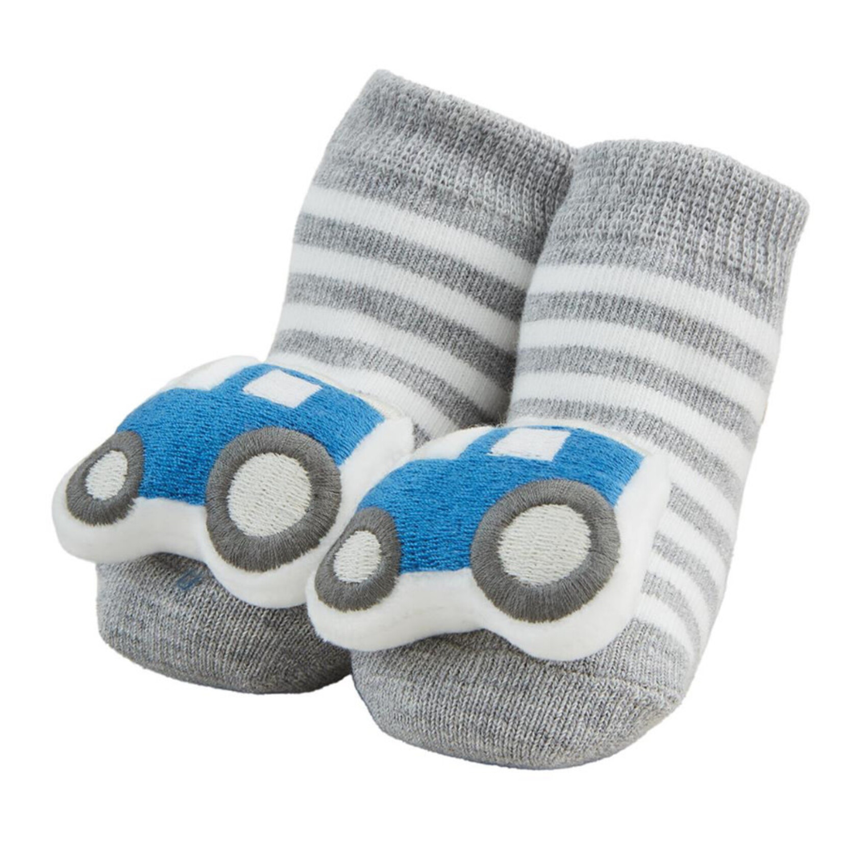 Mudpie Mudpie Cow Farm Rattle Toe Socks