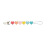 Mudpie Mudpie Heart Paci Strap