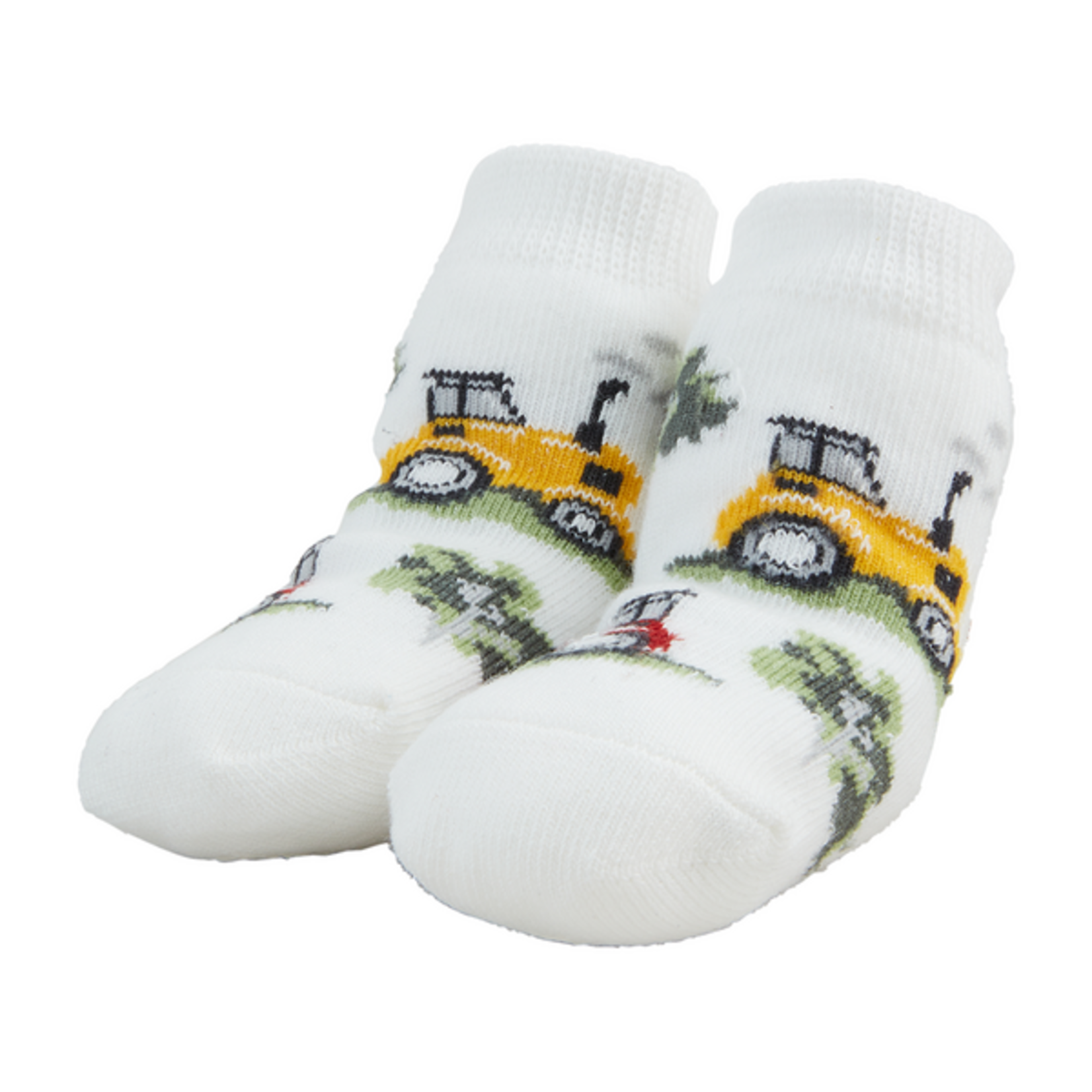Mudpie Mudpie Farm Rattle Toe Socks Red Tractor