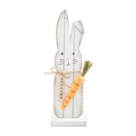 Mudpie Mudpie Planked Bunny Sitter Small