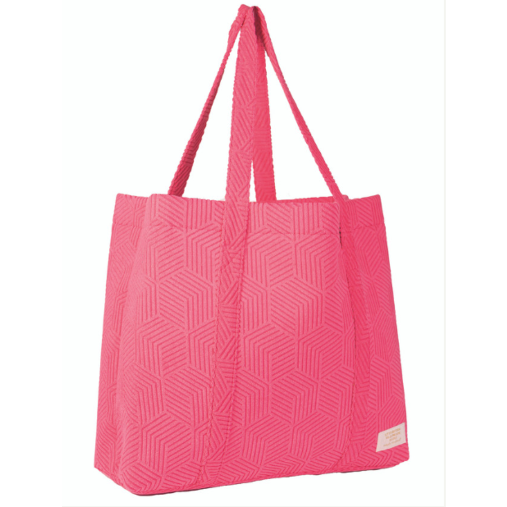 Simply Southern Simply Southern Terry Tote Bag Hot Pink