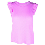 Simply Southern Simply Southern Knit Ruffle Sleeve Tee Blush