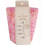 Simply Southern Simply Southern Large Drink Sleeve Pink Paisley