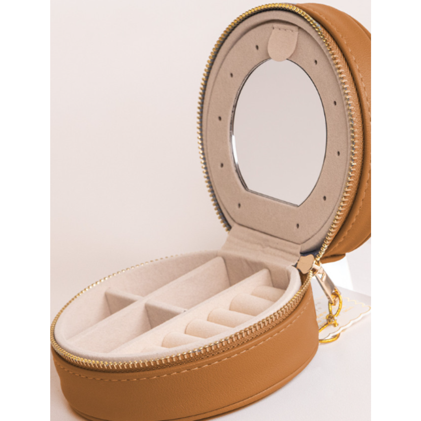 Simply Southern Simply Southern Miami Leather Jewelry Case Chai