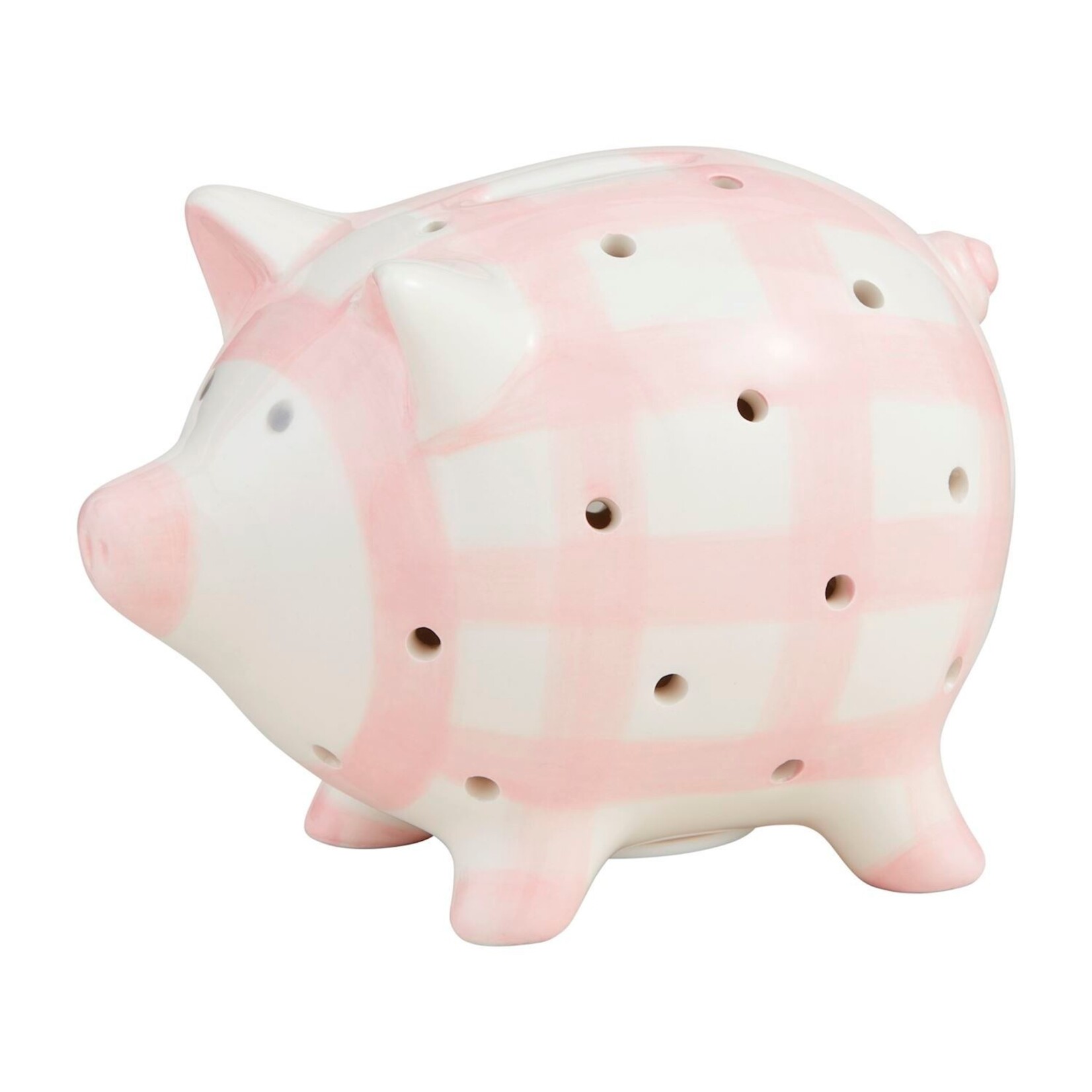 Mudpie Mudpie Light Up Piggy Bank Pink
