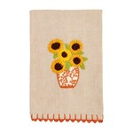 Mudpie Mudpie Sunflower Bouquet Towel