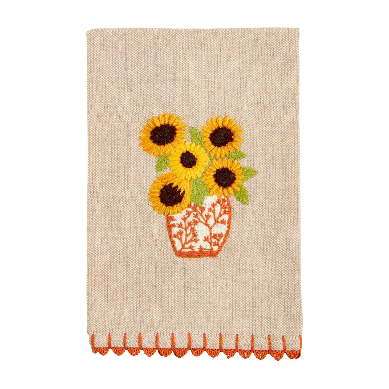 Mudpie Mudpie Sunflower Bouquet Towel