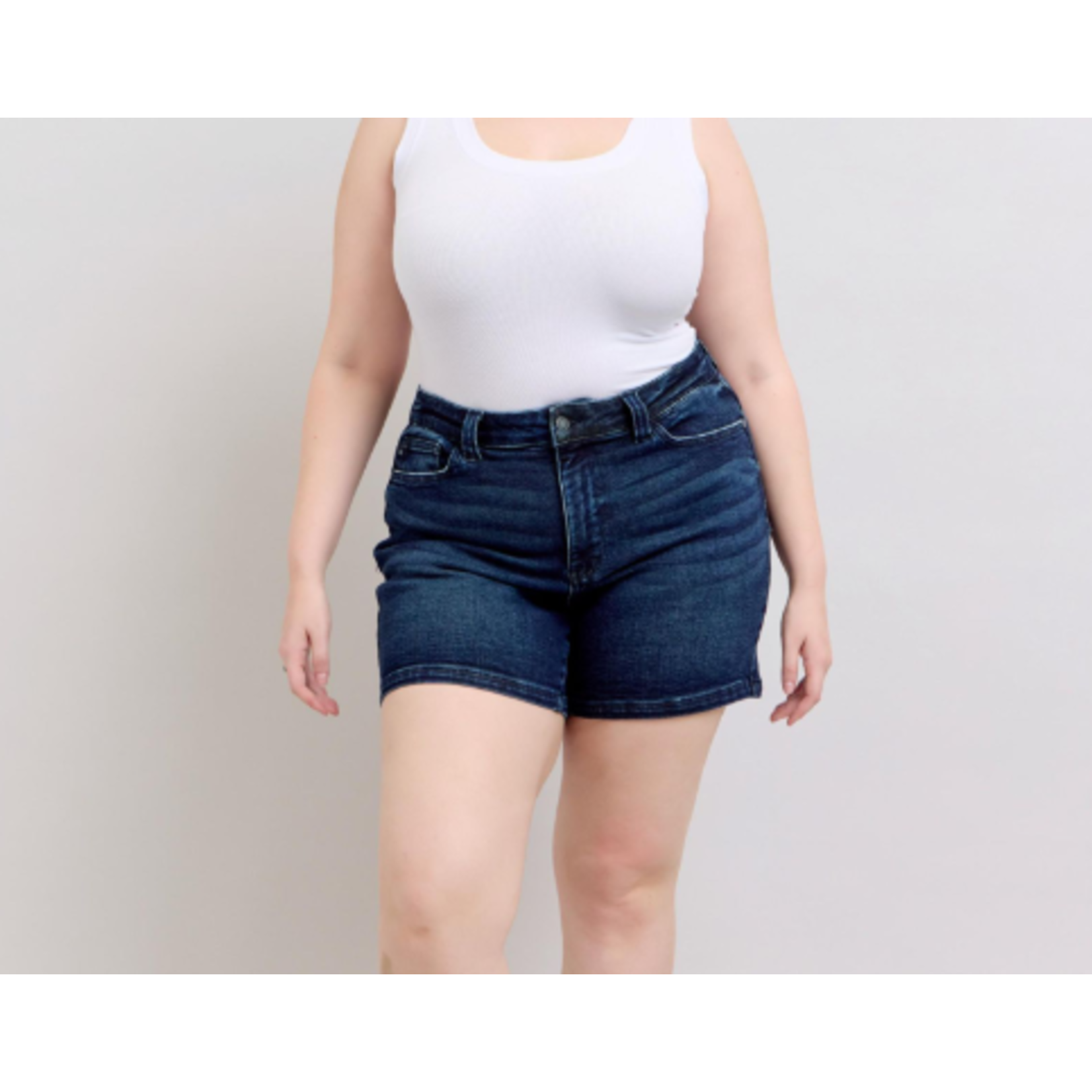 Judy Blue Judy Blue High Waist Back Flap Pocket Shorts 150304