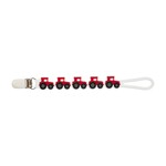 Mudpie Mudpie Silicone Pacy Strap Red Tractor