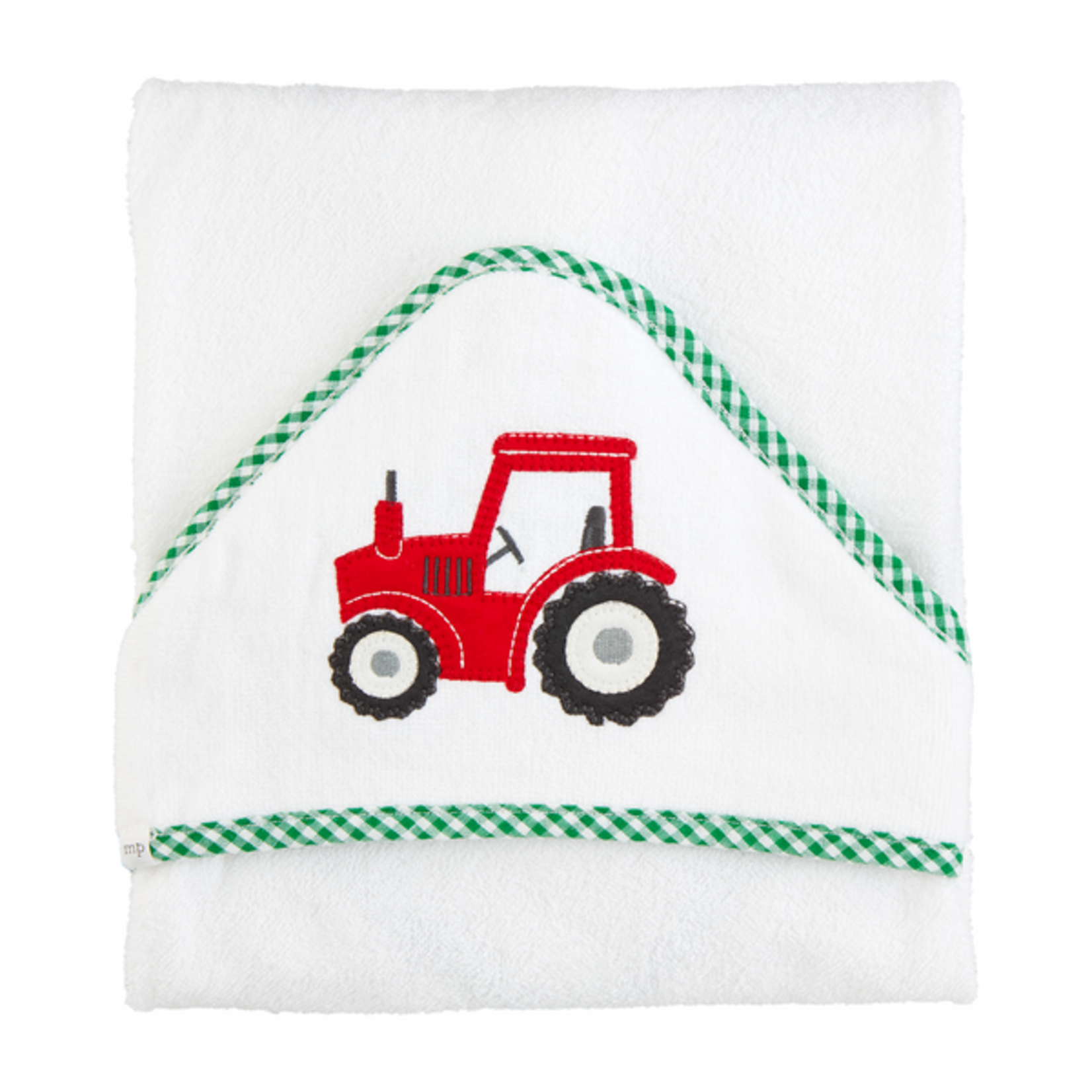 Mudpie Mudpie Hooded Towel Red Tractor