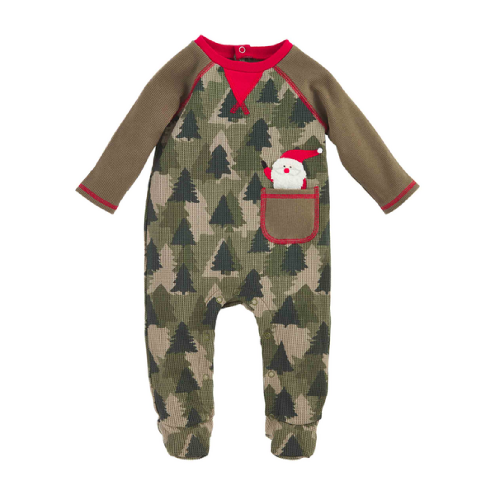 Mudpie Mudpie Tree Camo Raglan Sleeper