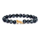 Fahlo Fahlo Snow Leopard Bracelet Papillae Stone