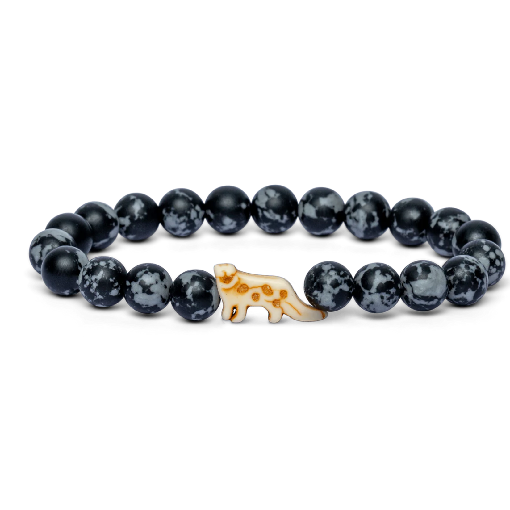 Fahlo Fahlo Snow Leopard Bracelet Papillae Stone