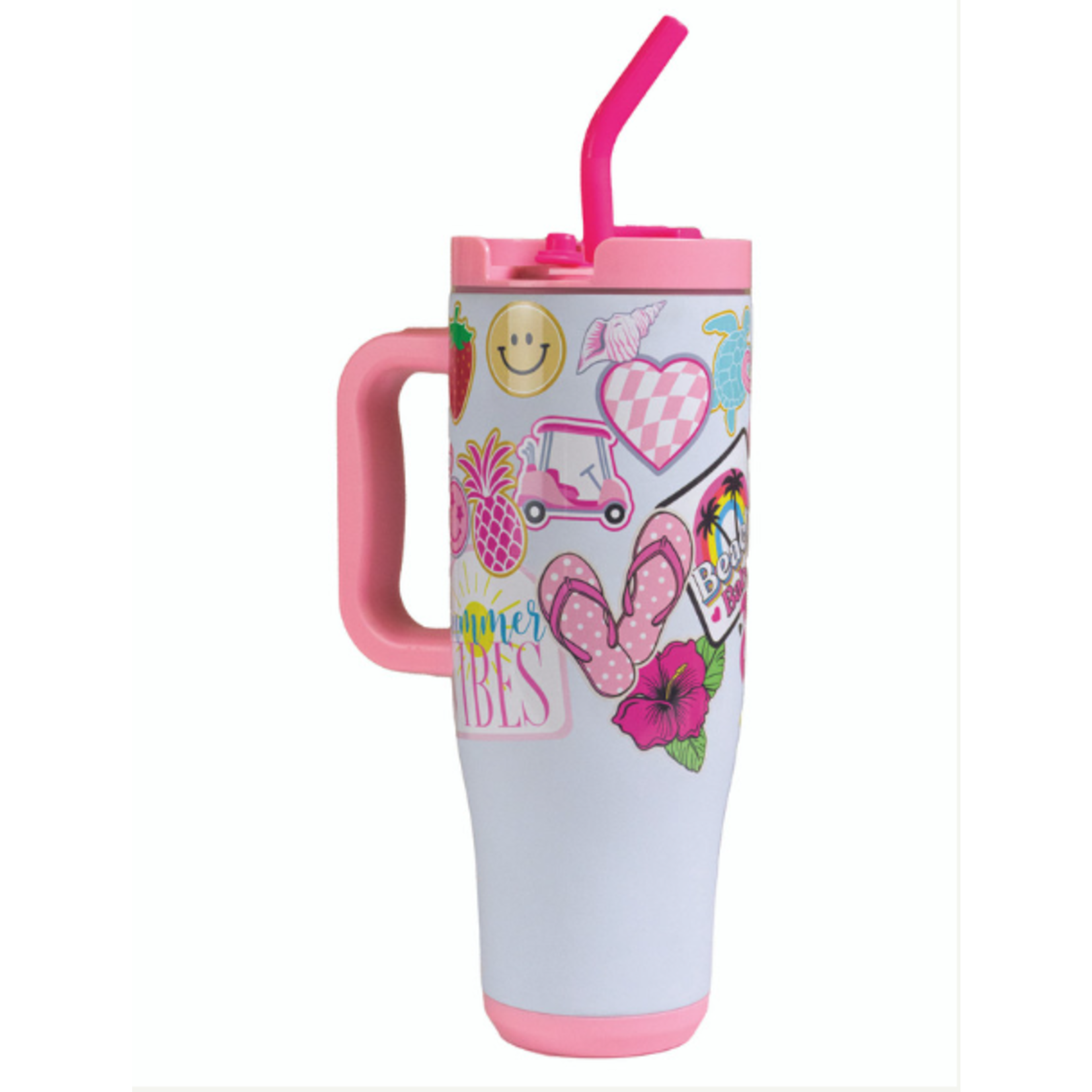 Simply Southern Simply Southern Tumbler Sticker Vibes 40oz